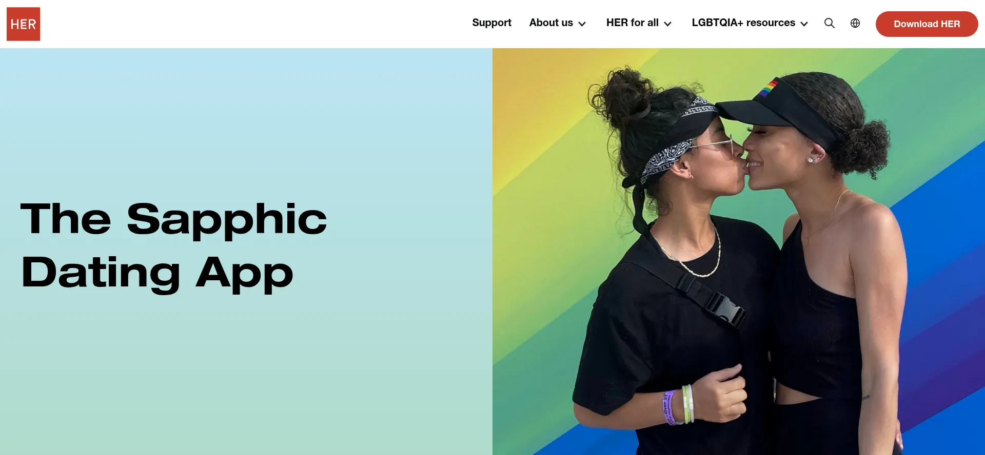 Weareher.com Screenshot