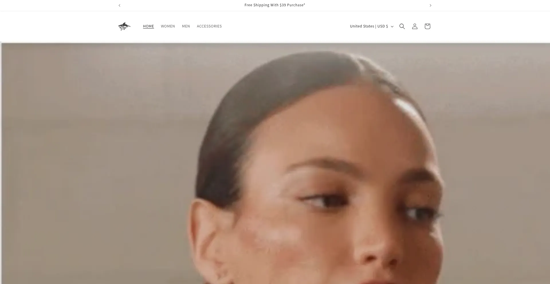 Website screenshot of Wearistry.shop