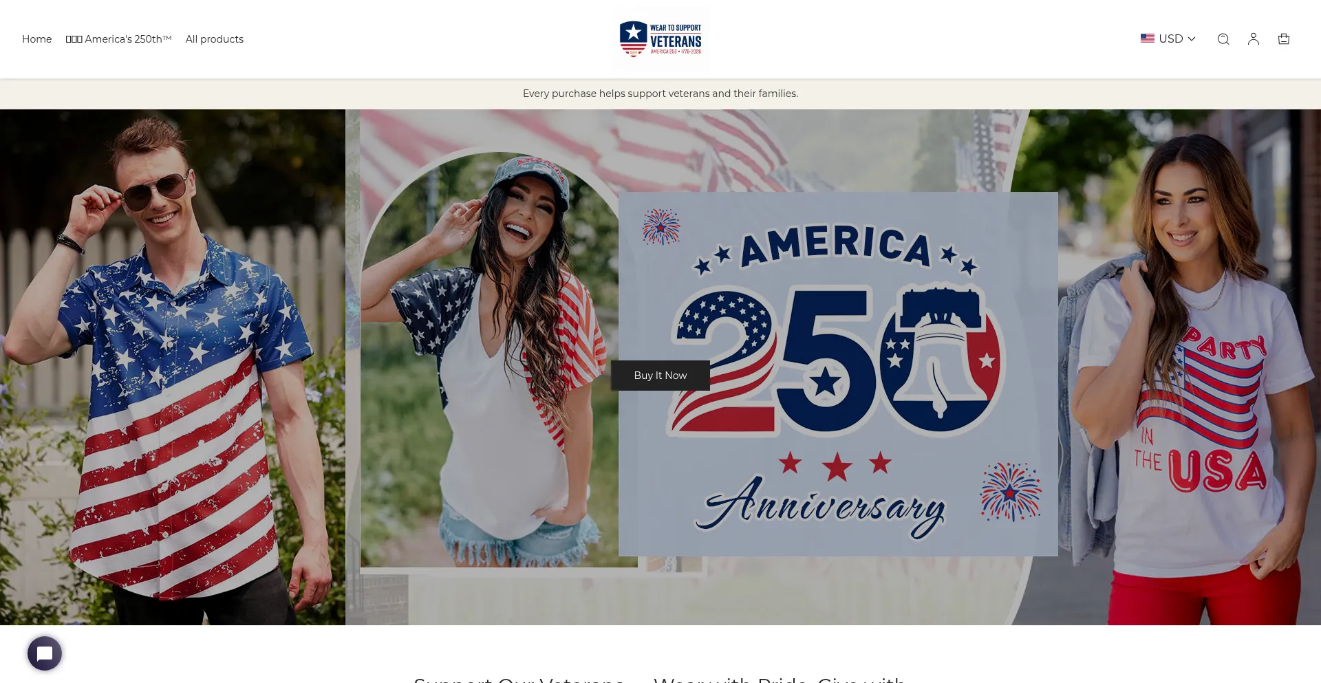 Weartosupportveterans.com
