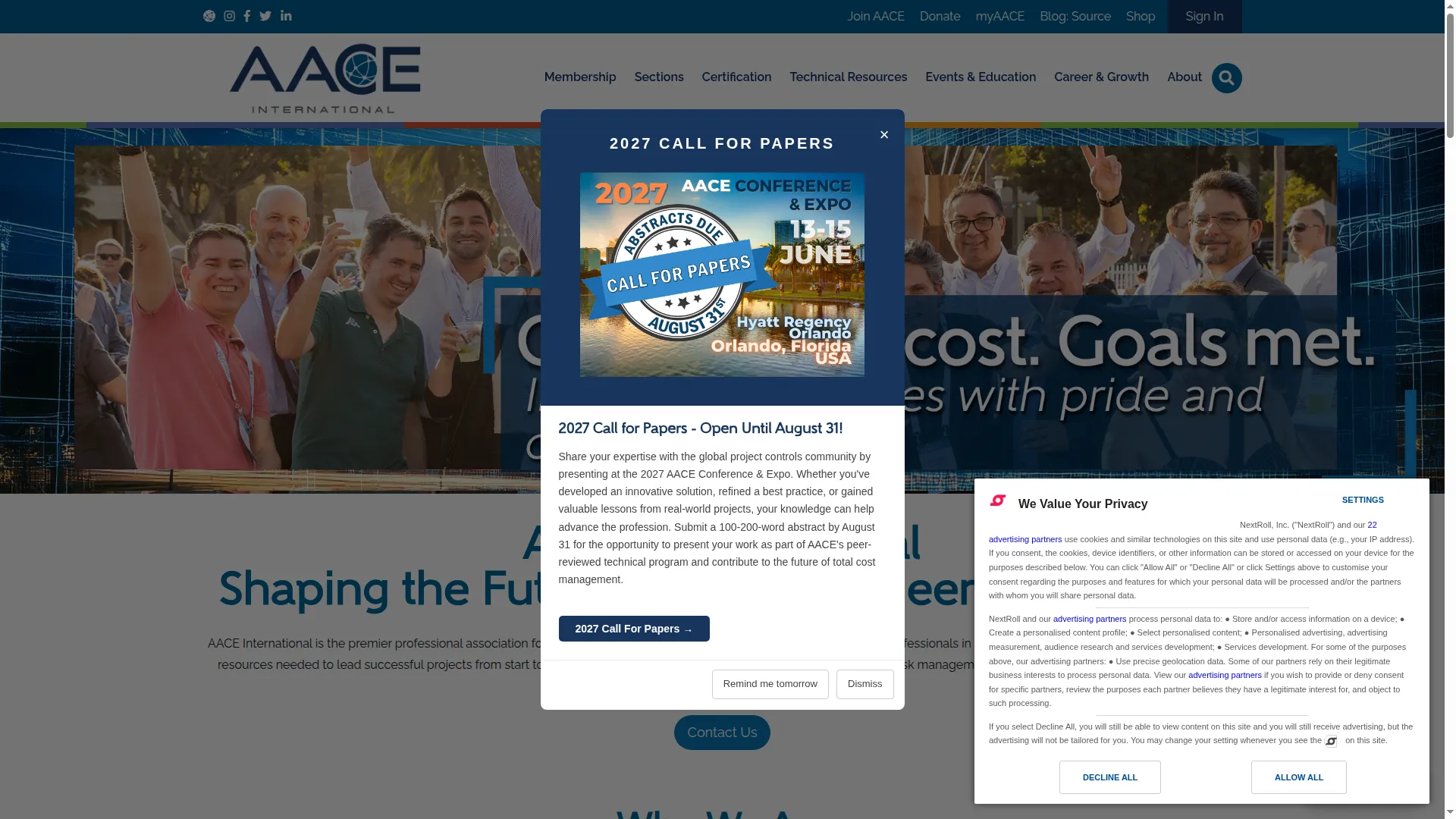 Web.aacei.org
