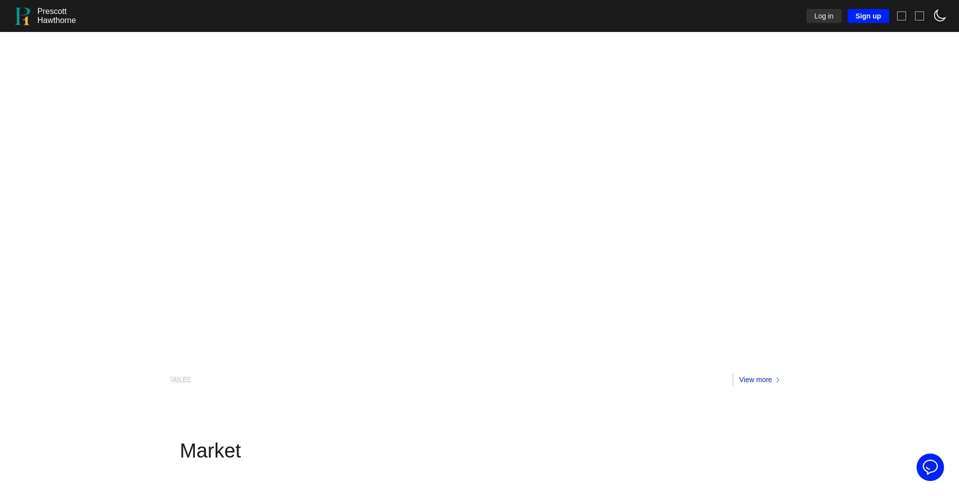 Website screenshot of Web.prescotthawthorne.com