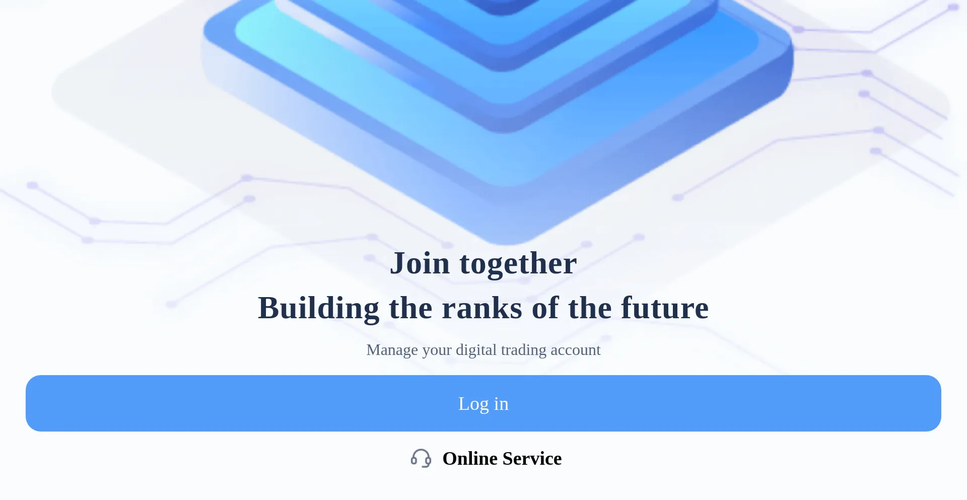 Website screenshot of Web3ex.vip