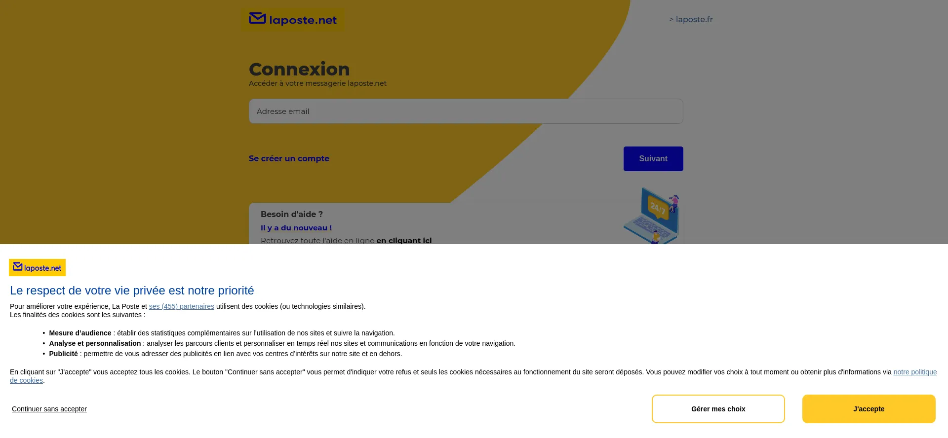 Web-mail.laposte.net