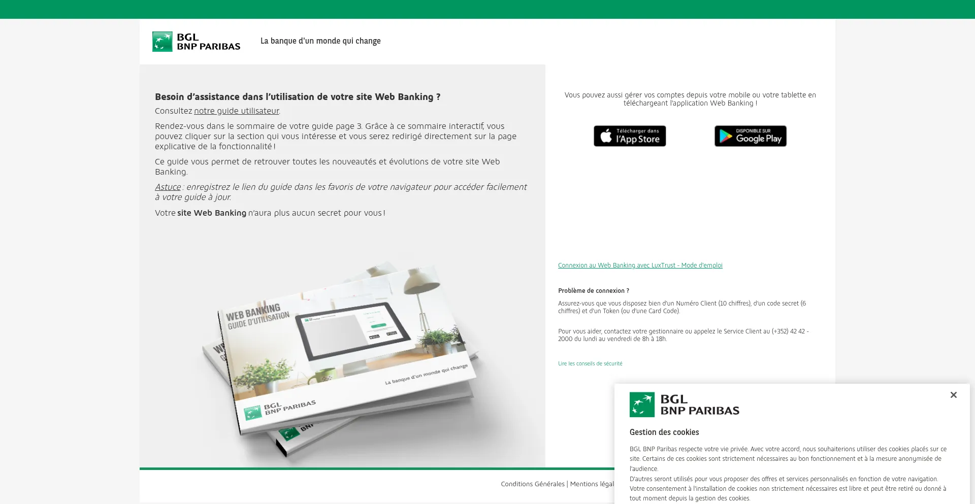 Webbanking.bgl.lu est-il Sûr et Fiable ?