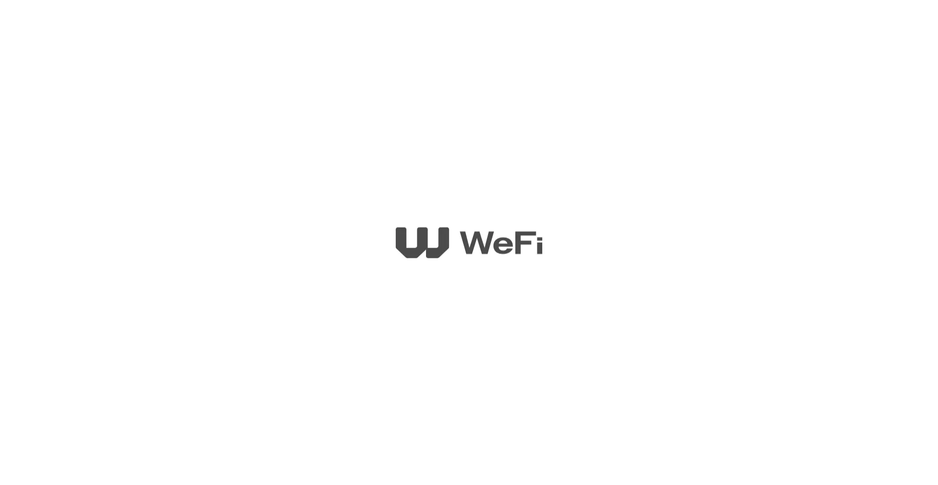 Website screenshot of Wefi.co
