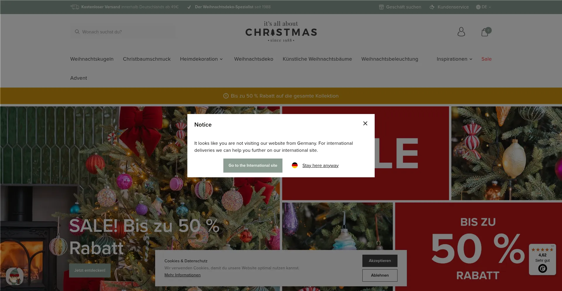 Weihnachtsdekoration.de