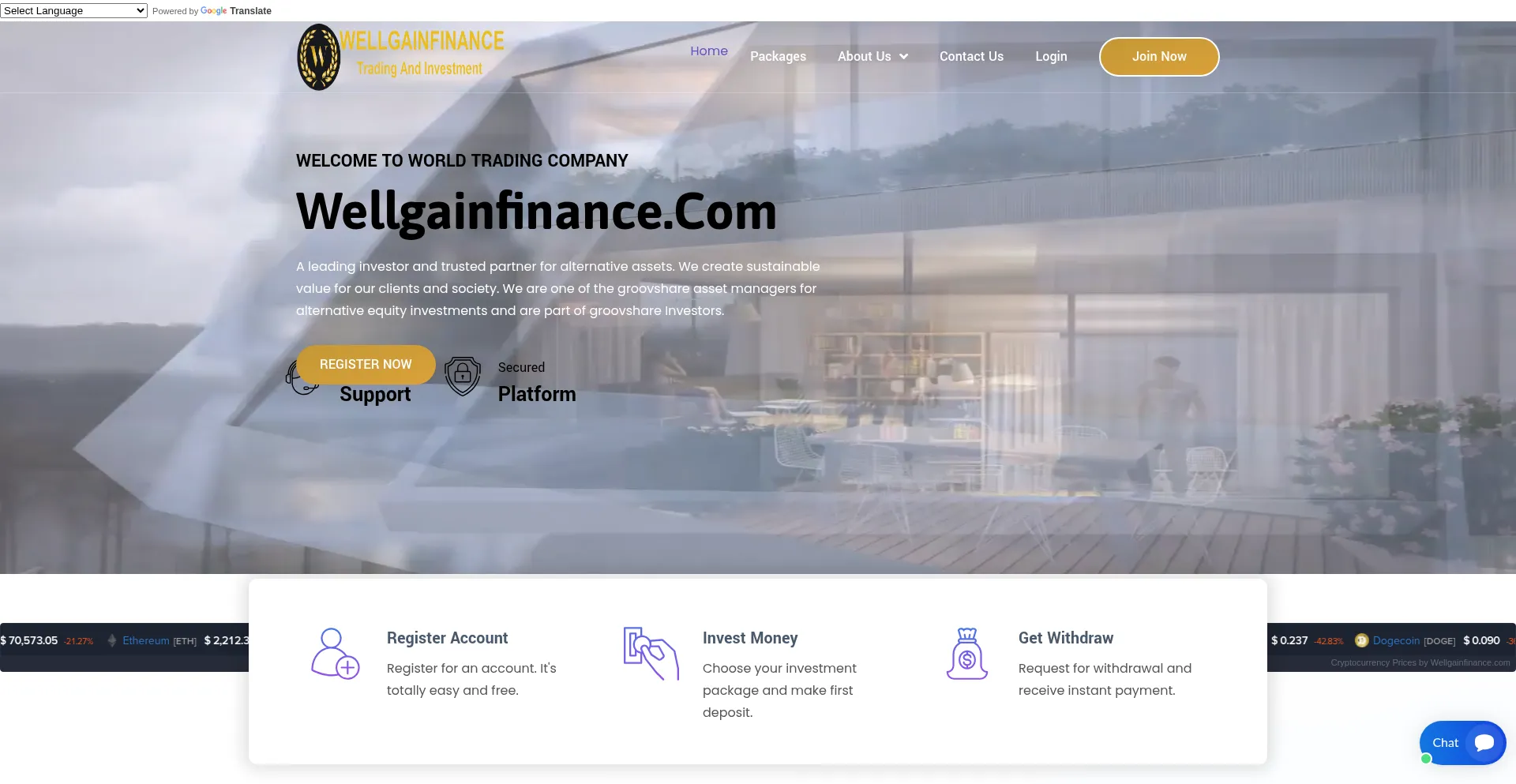 Wellgainfinance.com