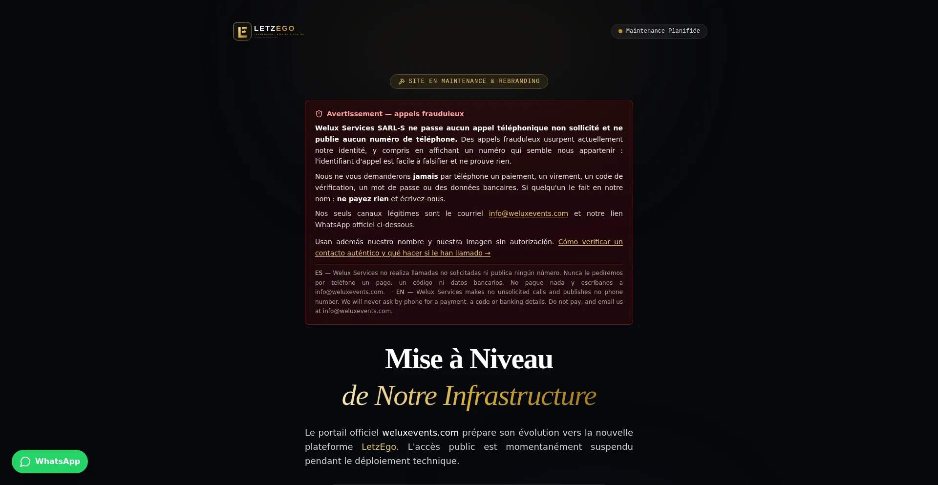 Weluxevents.com