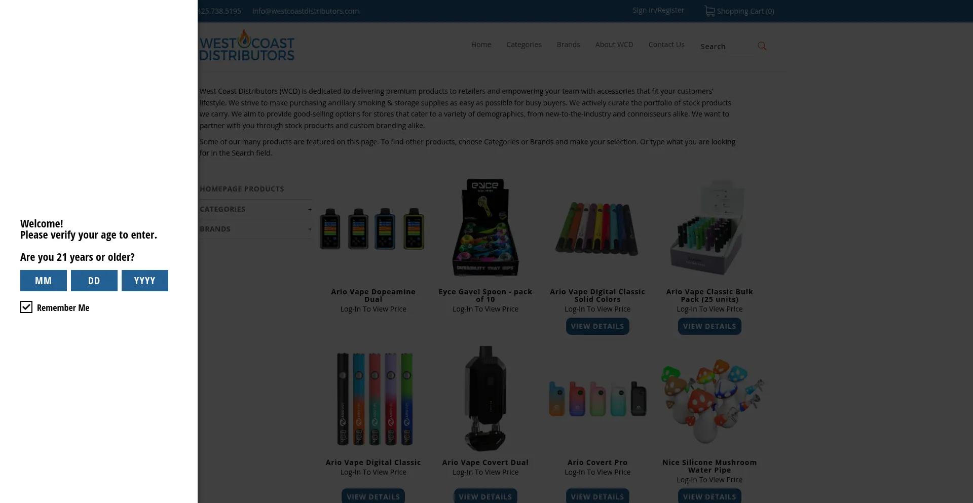 Westcoastdistributors.com