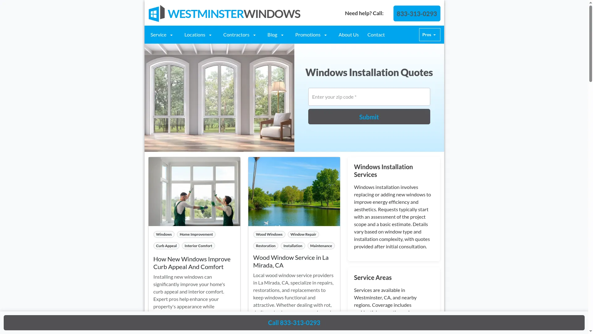 Westminstercawindows.com