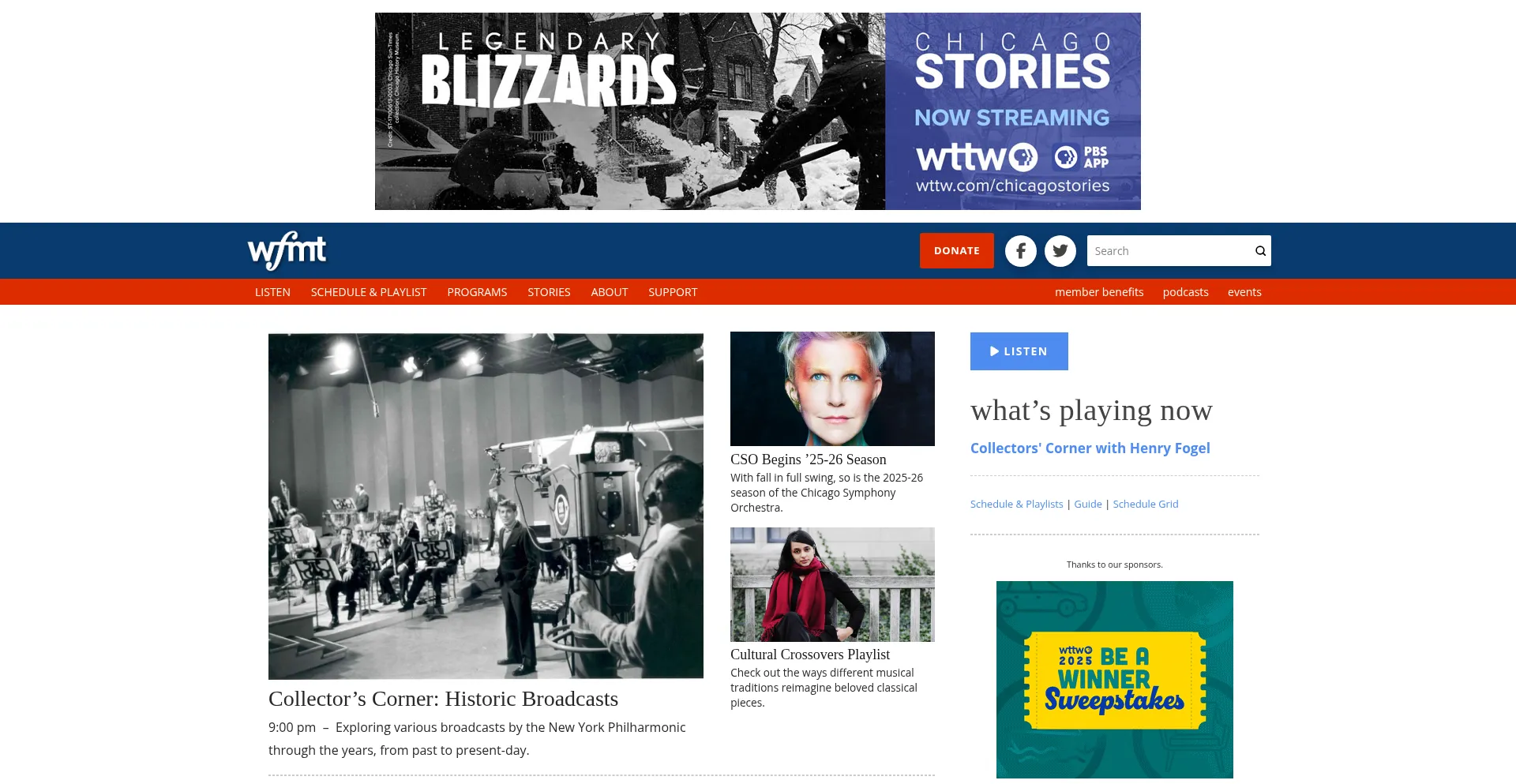 Wfmt.com Screenshot