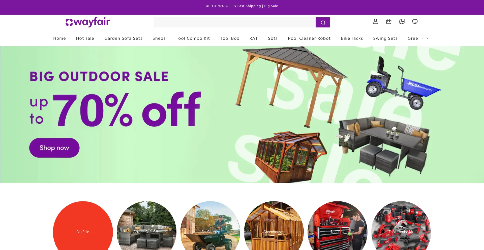 Website screenshot of Whealers.com