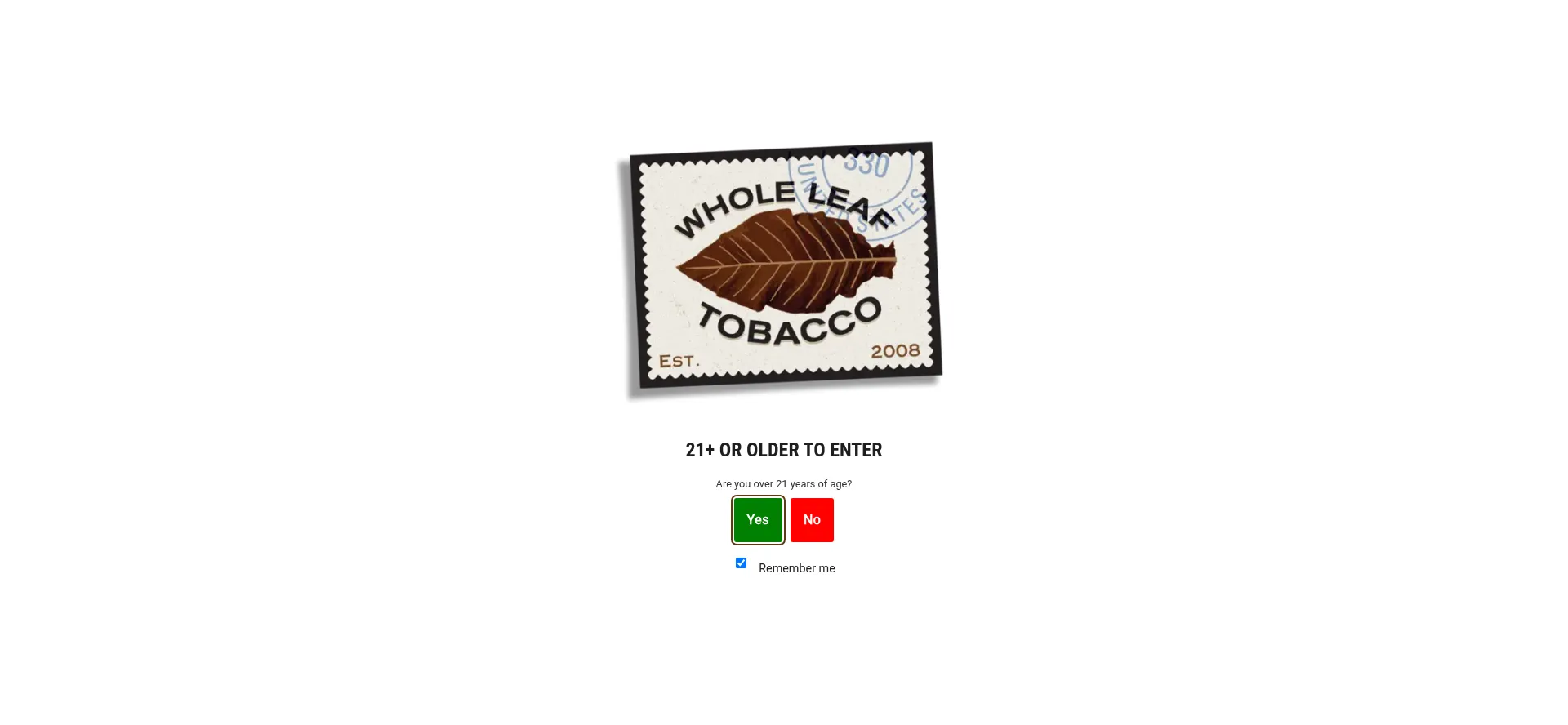 Wholeleaftobacco.com