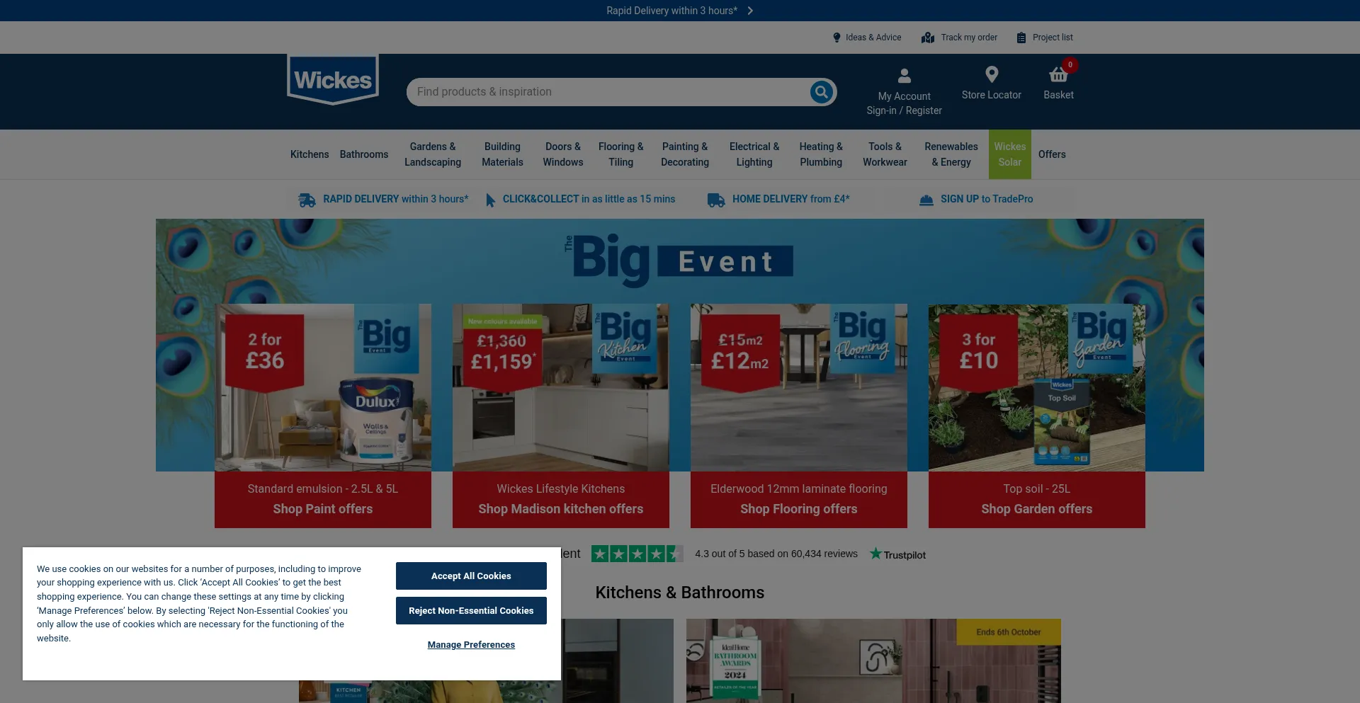 Wickes.co.uk est-il Sûr et Fiable ?