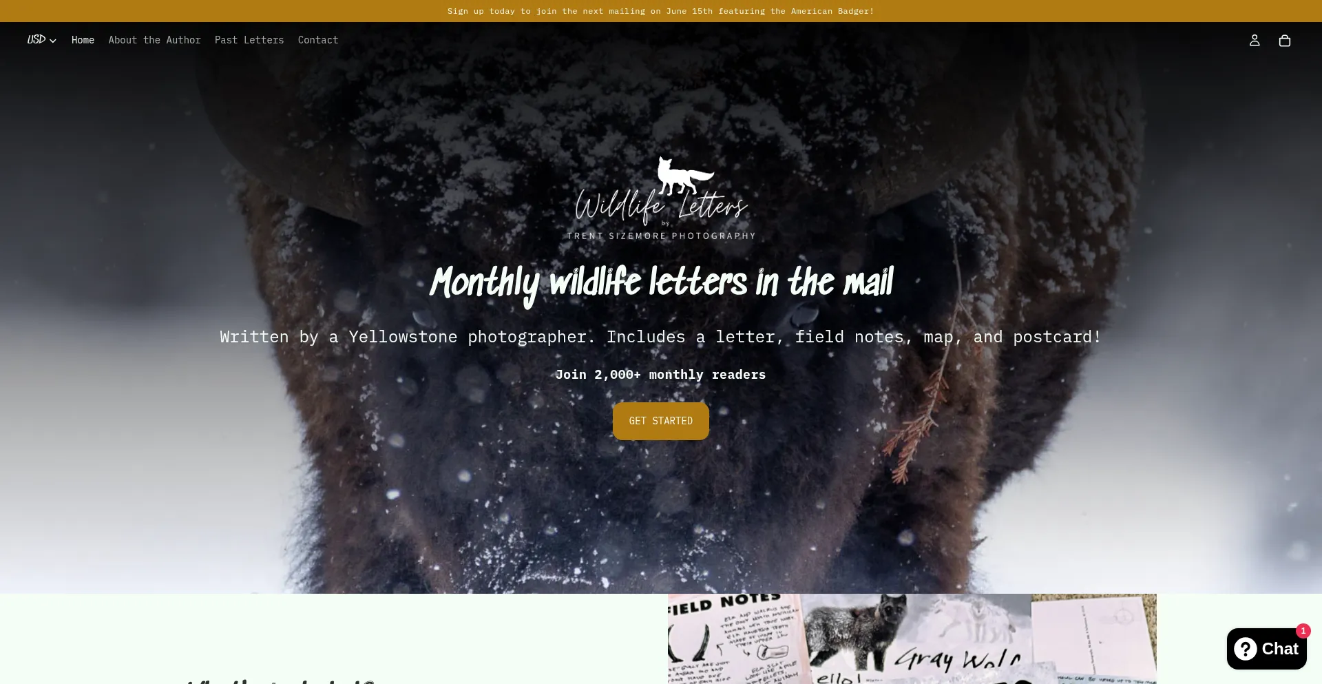 Wildlifeletters.com
