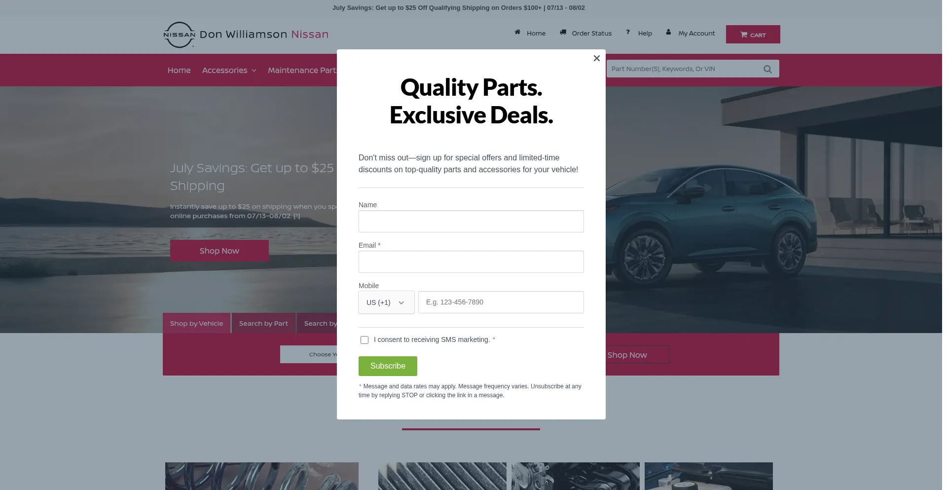 Williamsonnissanparts.com