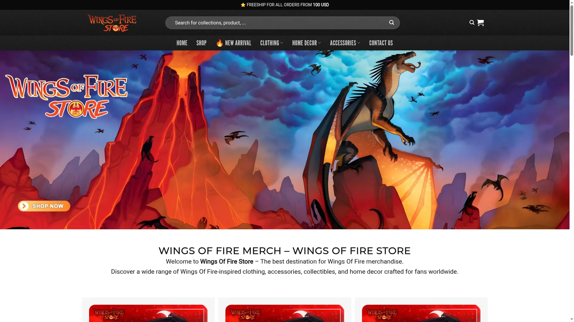 Wingsoffire.store
