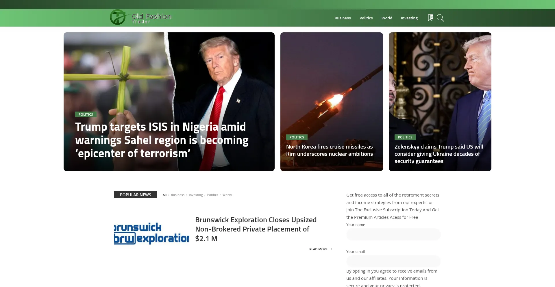 With.oldfashiontrader.com