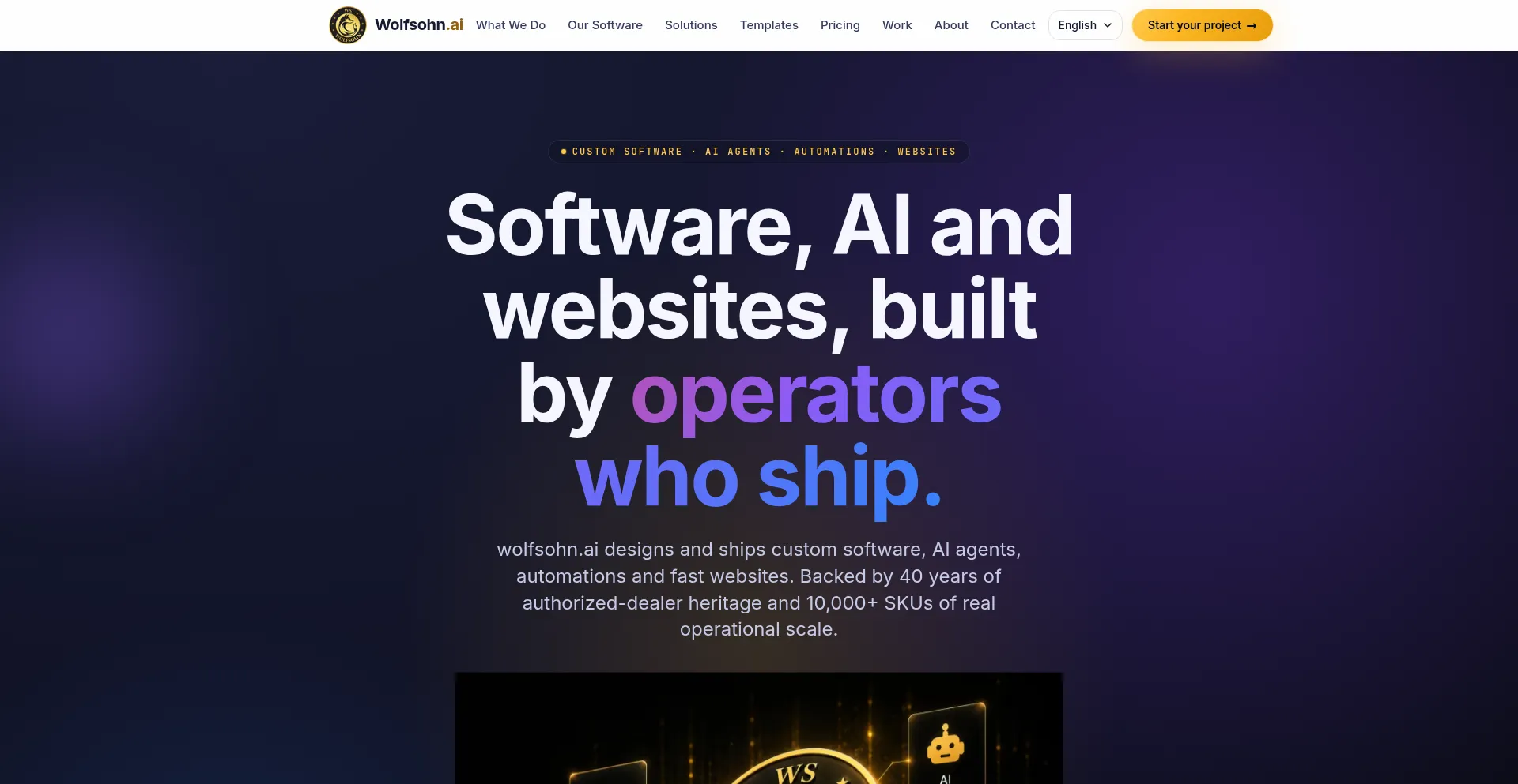Wolfsohn.ai