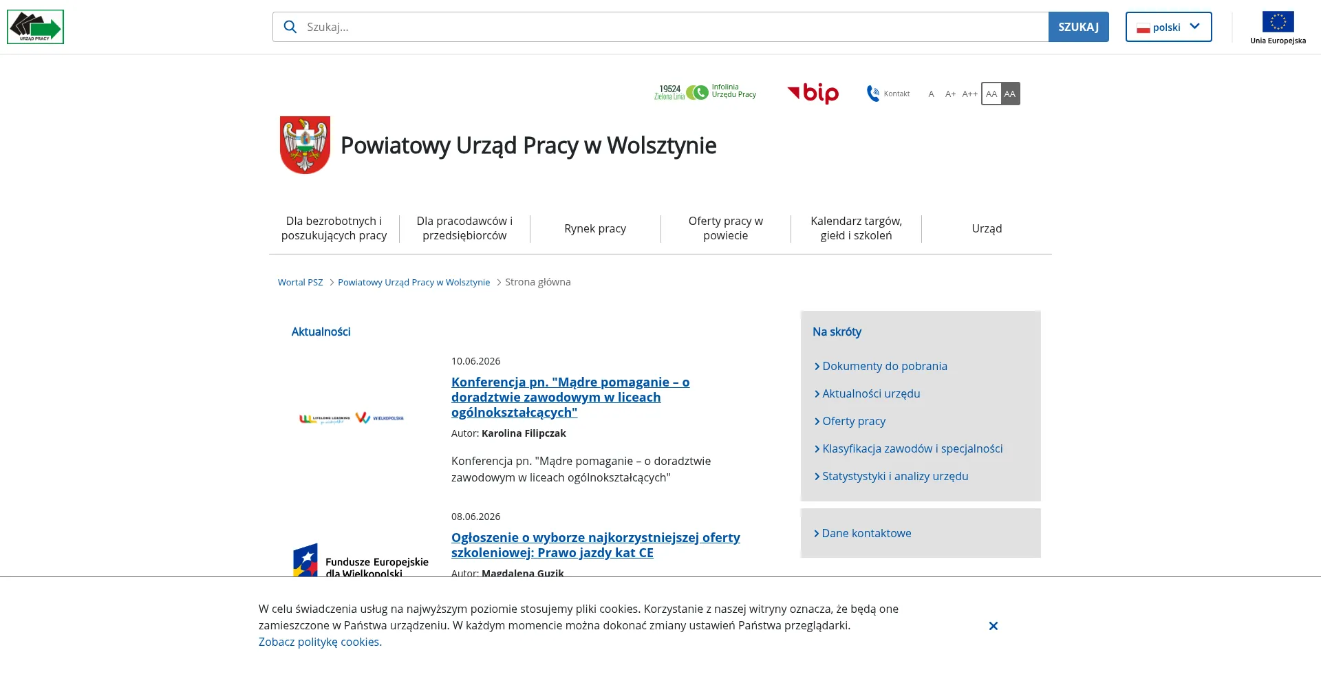 Wolsztyn.praca.gov.pl