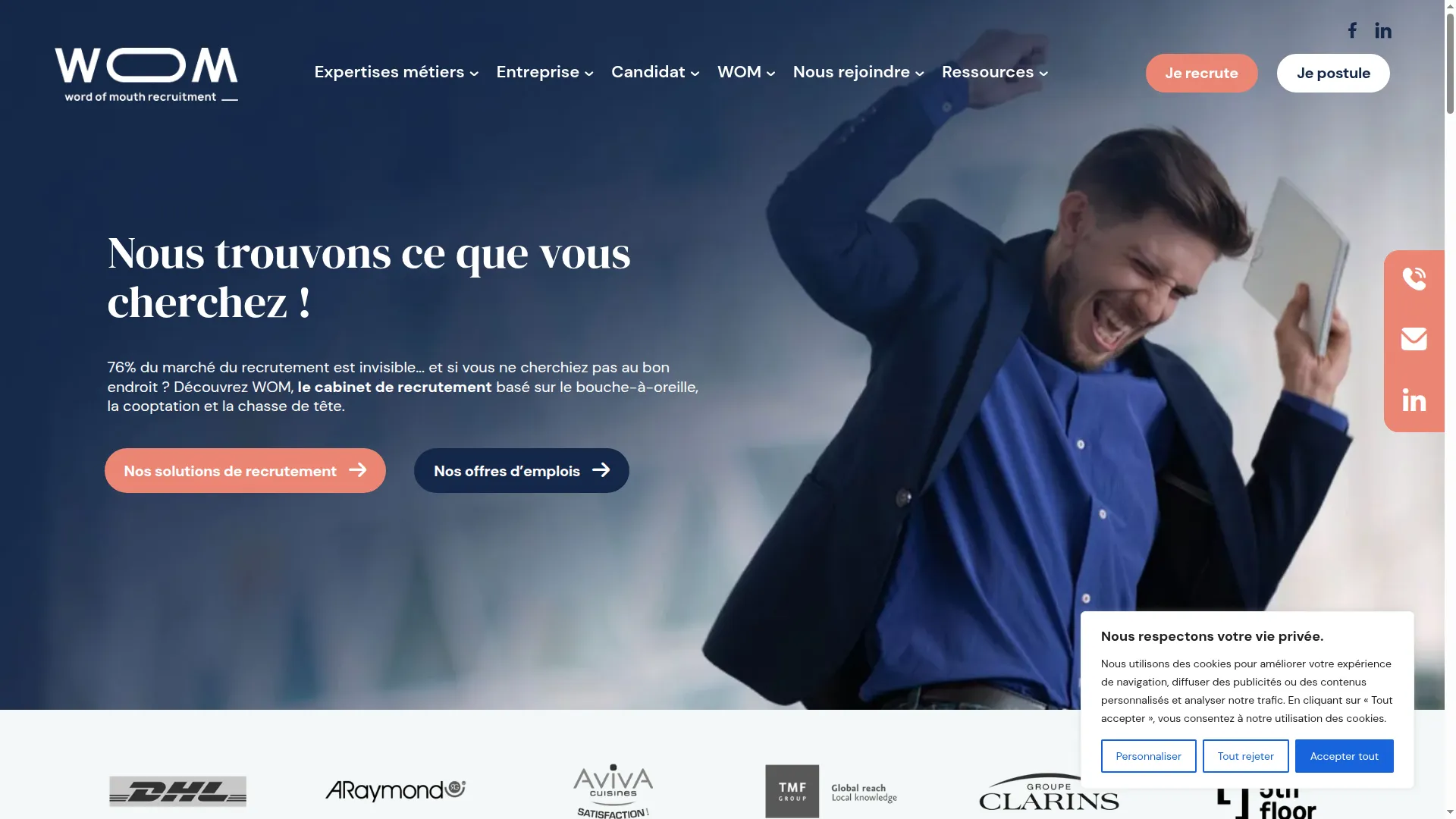 Wom-recrutement.com