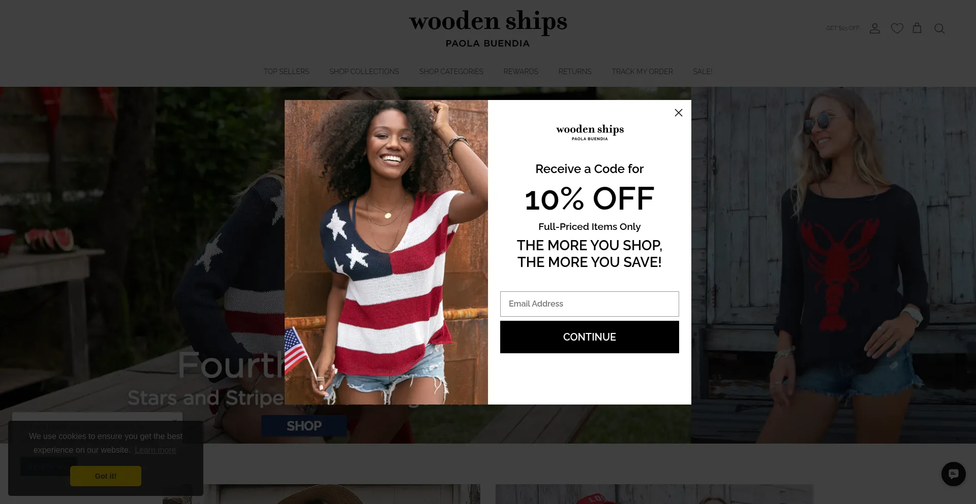 Website screenshot of Wooden-ships.com