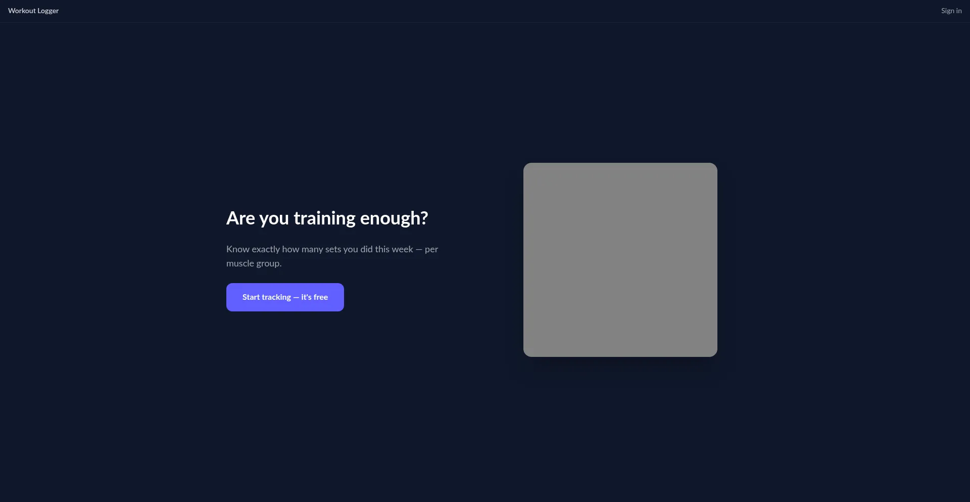 Workoutlogger.online
