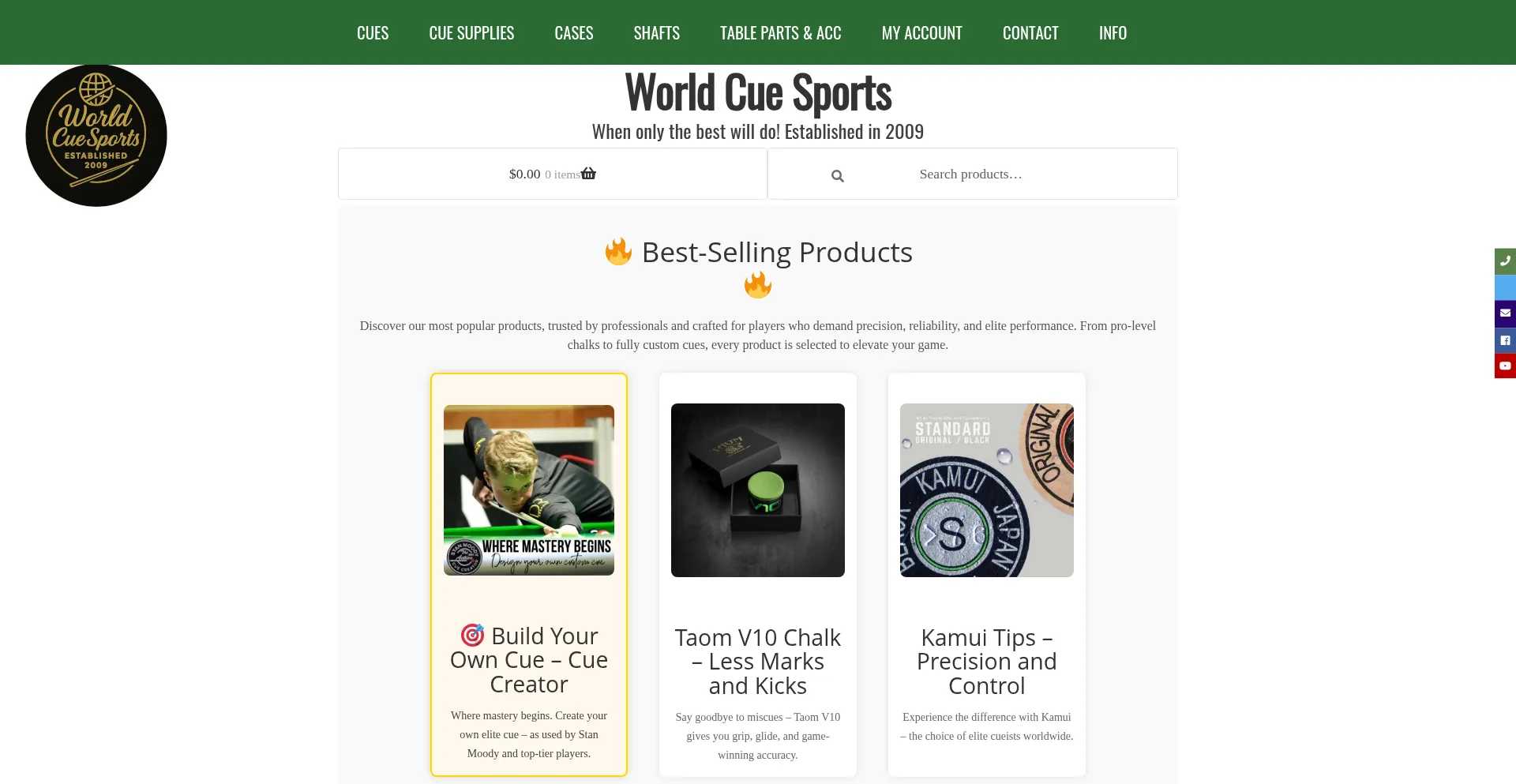 Worldcuesports.com.au
