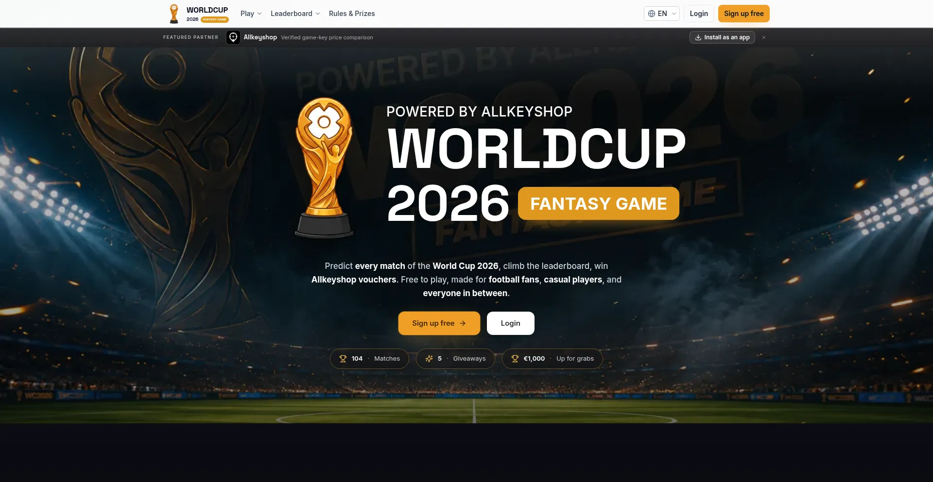 Worldcupfantasygame.com