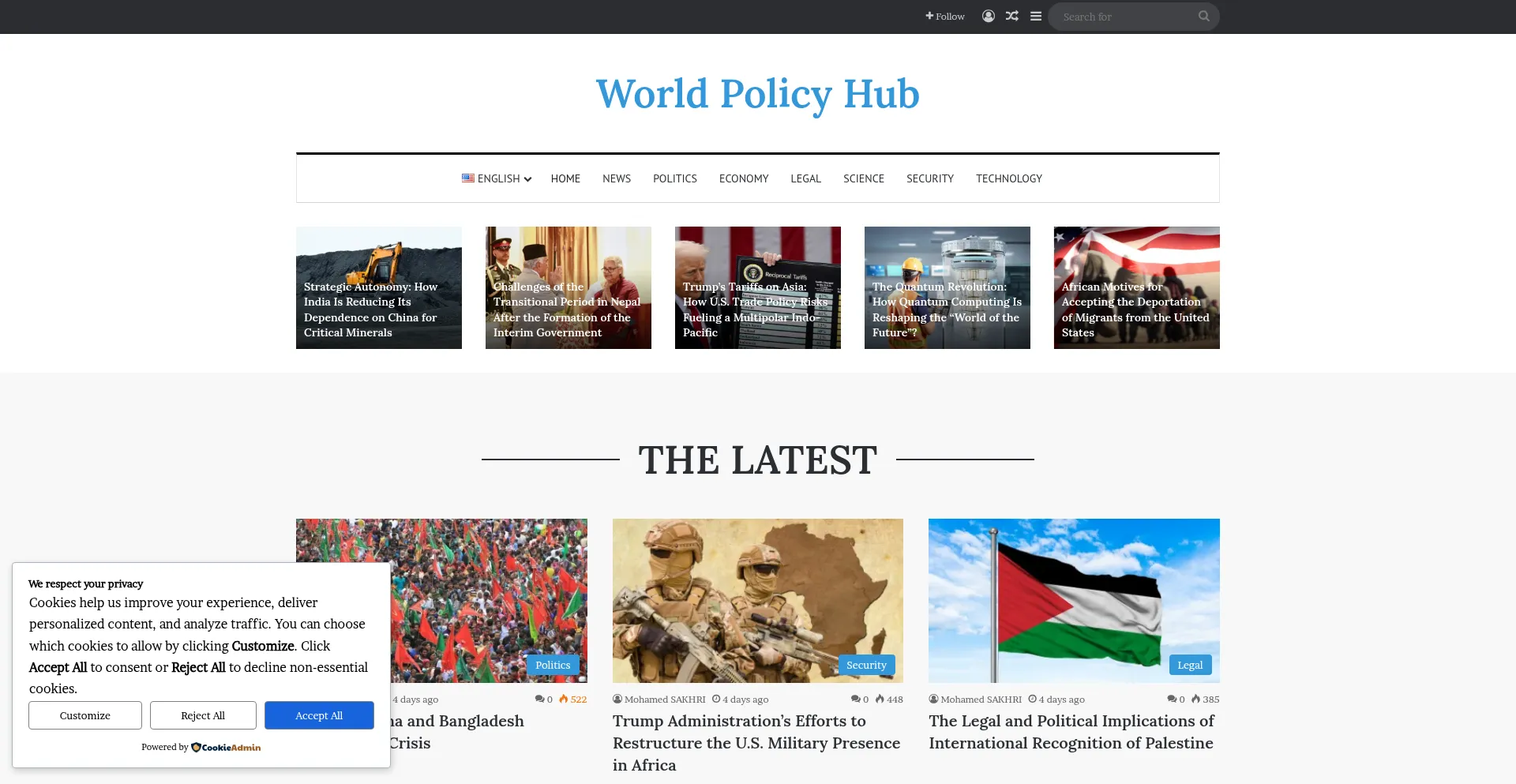 Worldpolicyhub.com est-il Sûr et Fiable ?