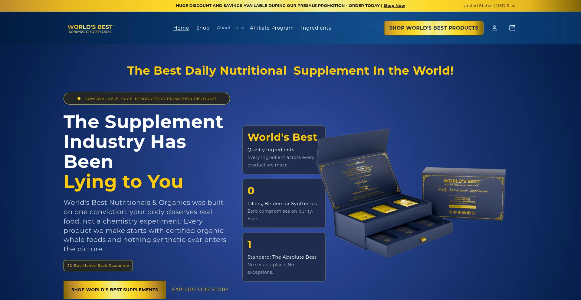 Worldsbestnutritionals.com