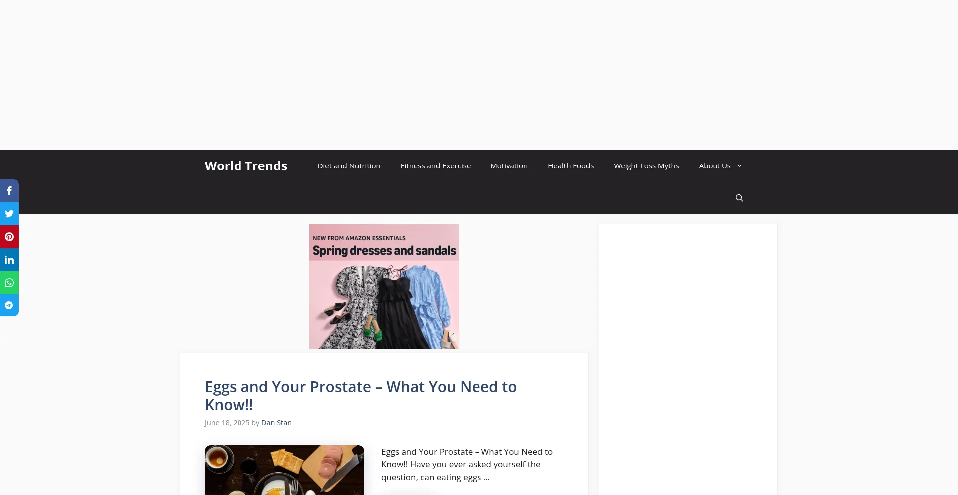 Website screenshot of Worldtrends.pw