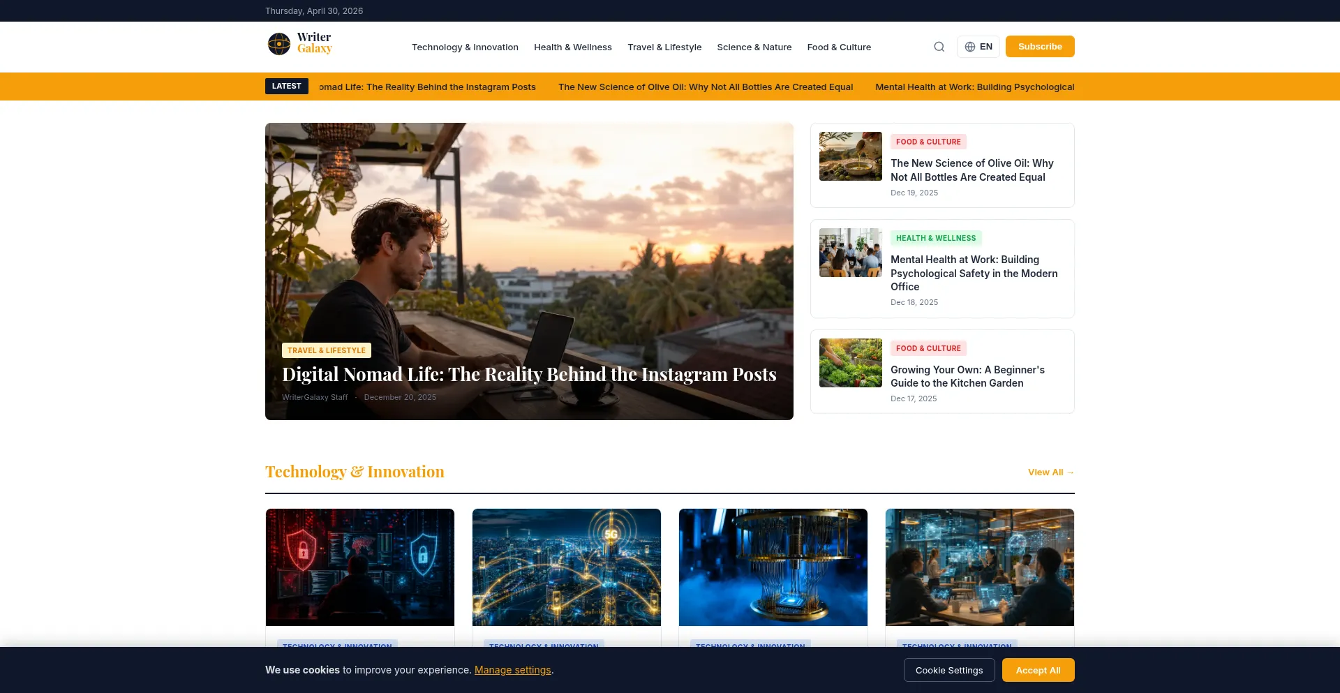 Writergalaxy.com