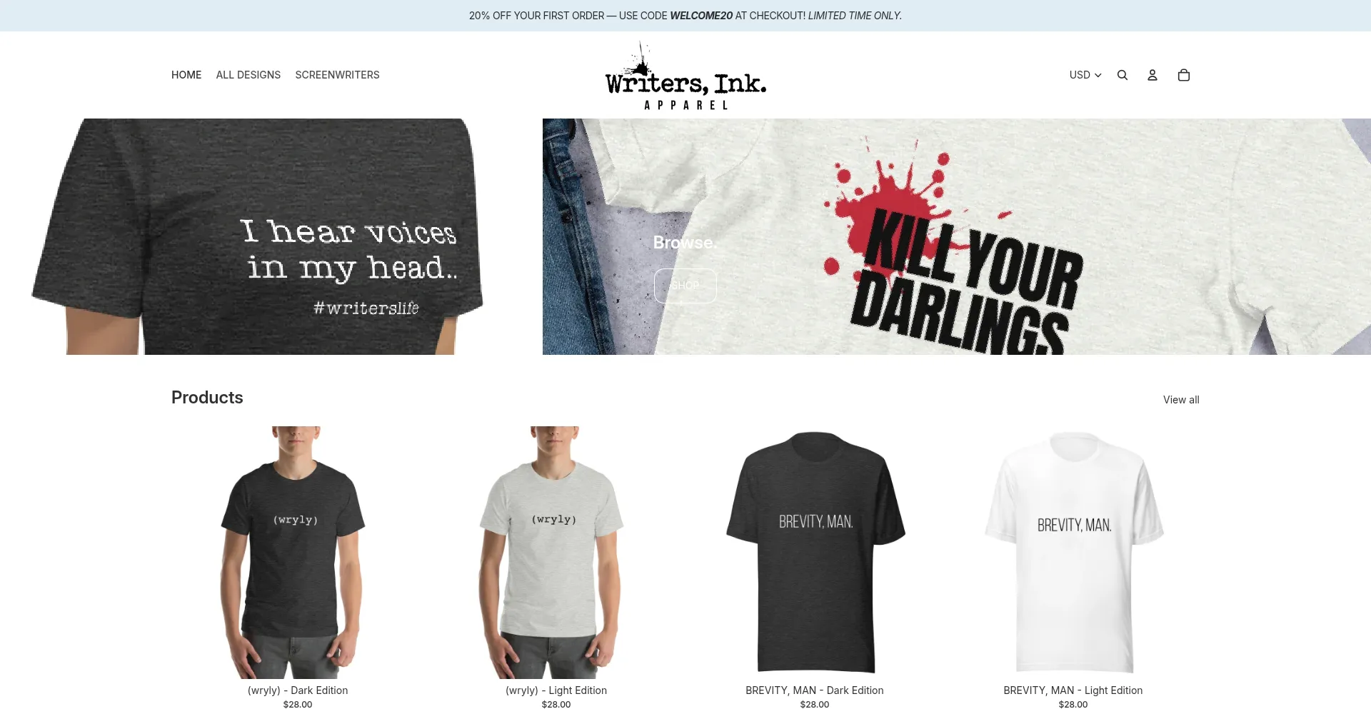 Writersinkapparel.com est-il Sûr et Fiable ?