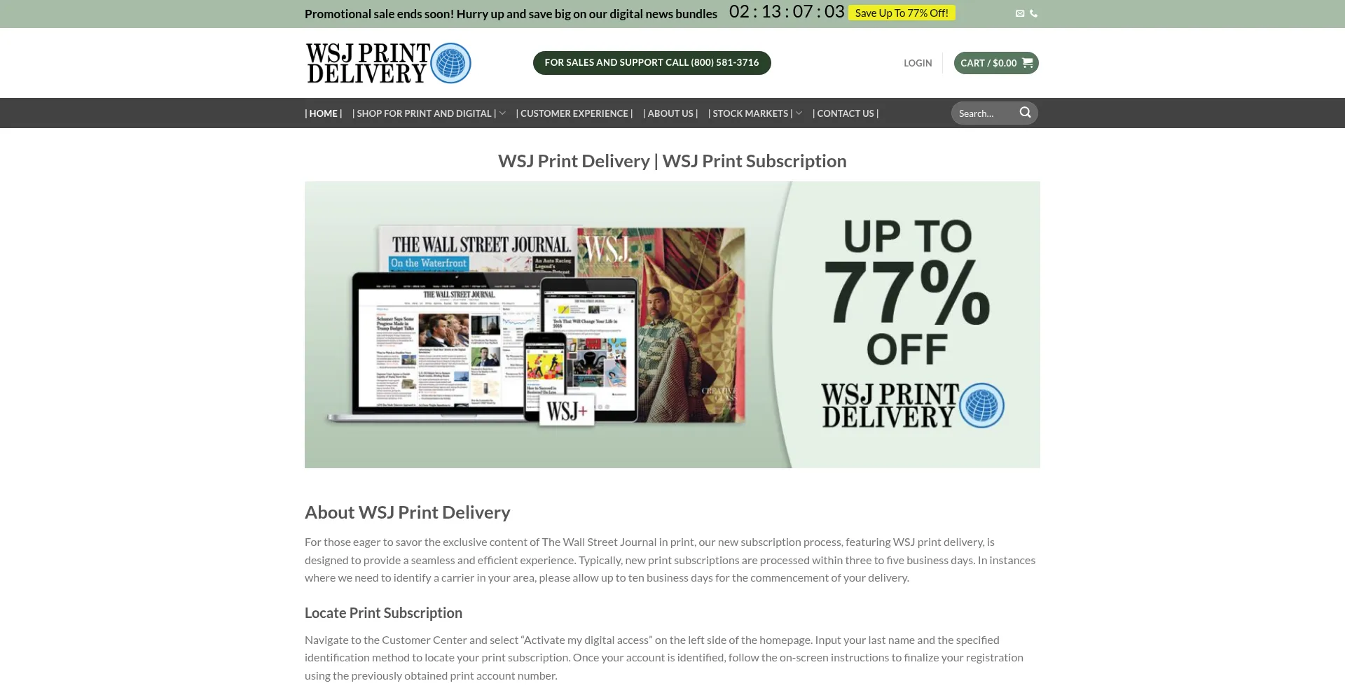 Wsjprintdelivery.com