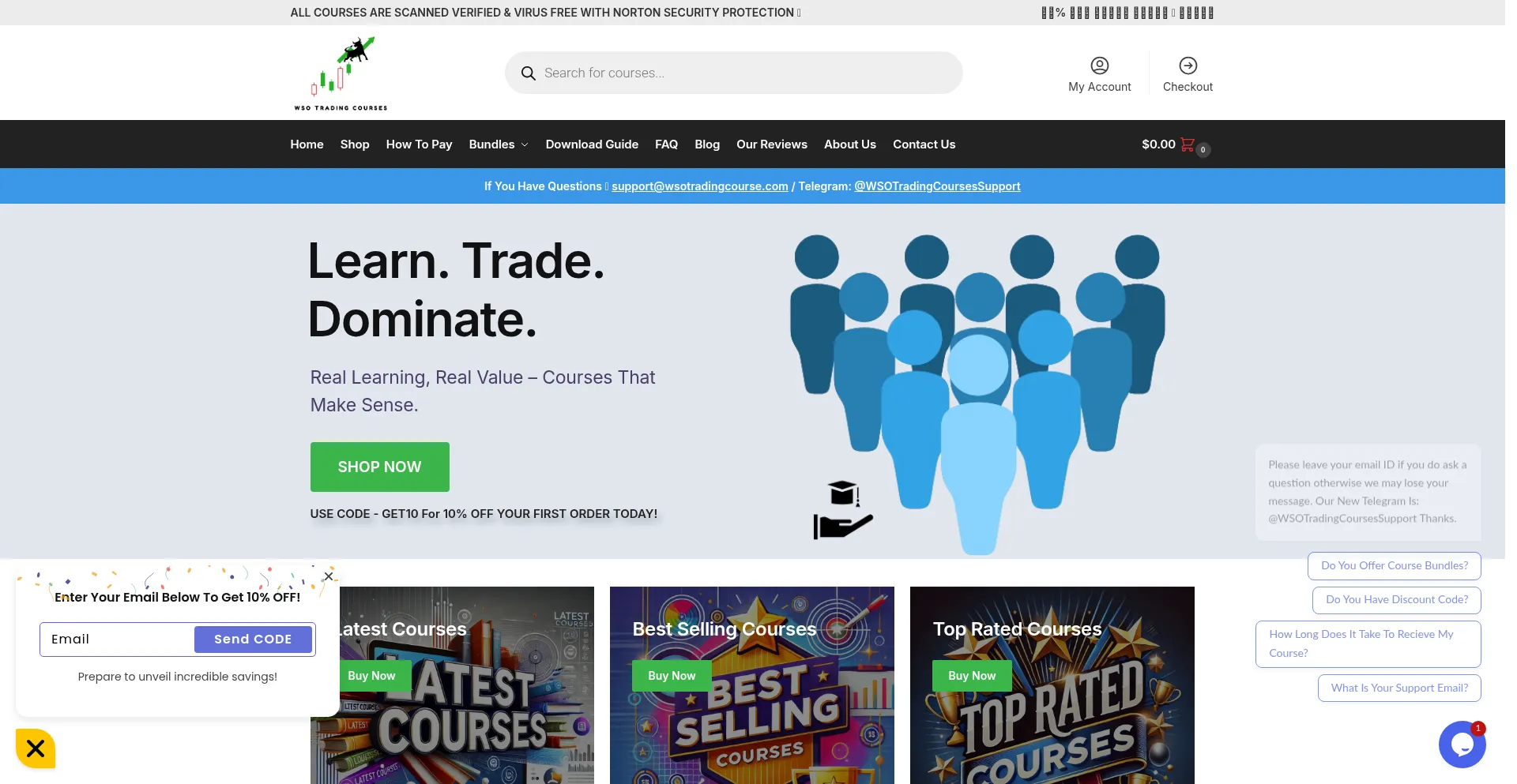 Wsotradingcourses.com