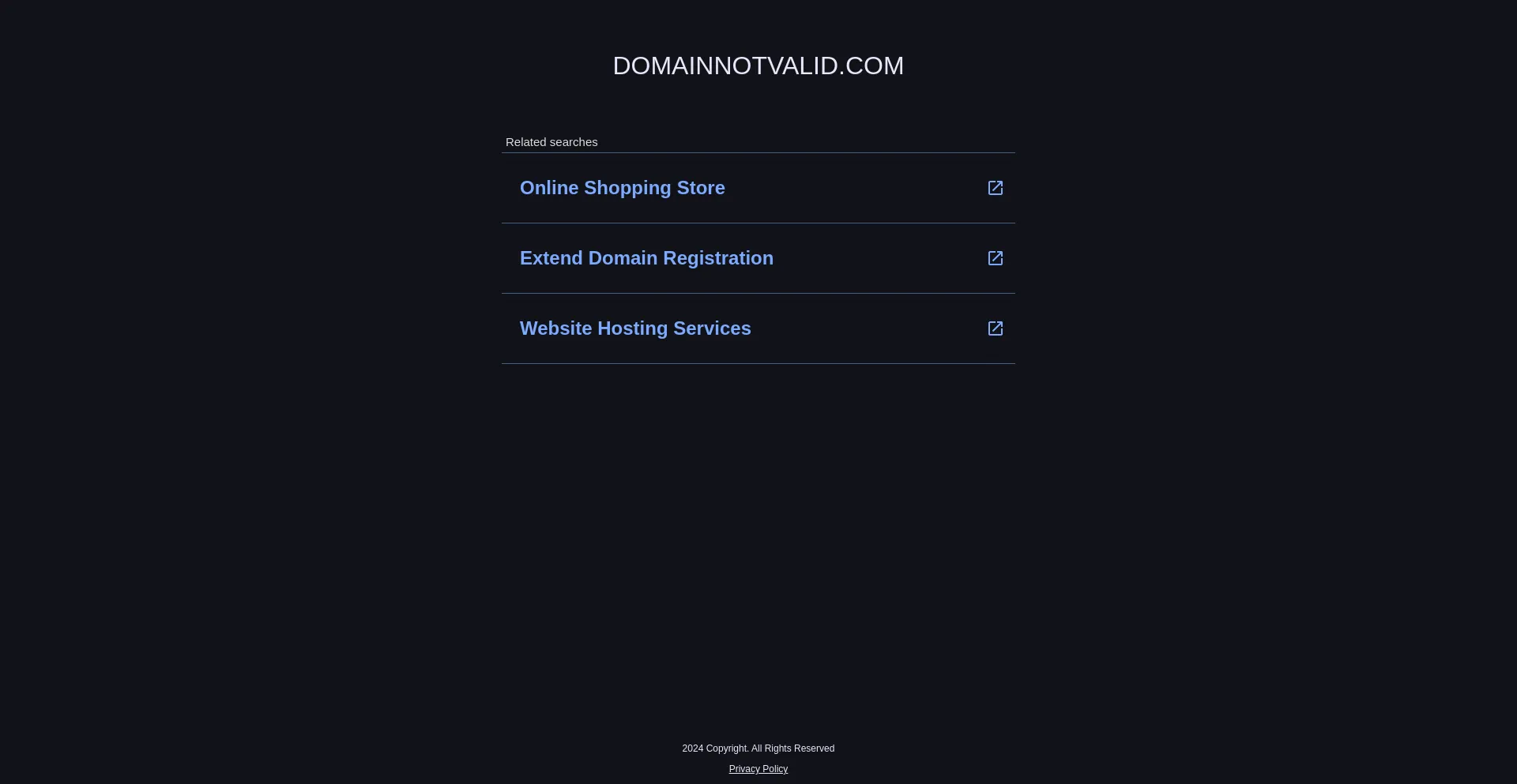 Website screenshot of Wxgsales.site