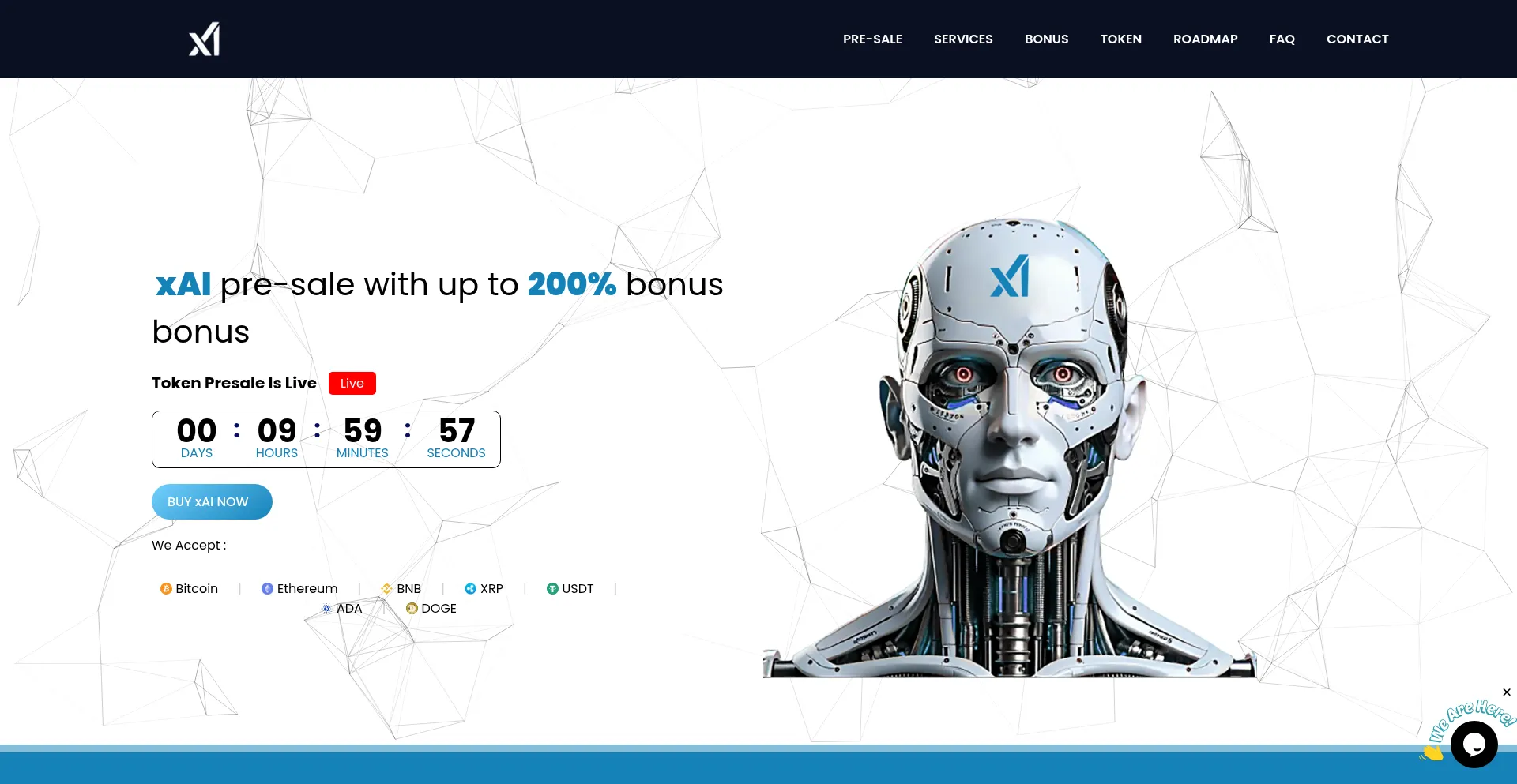 Website screenshot of Xaigo.org