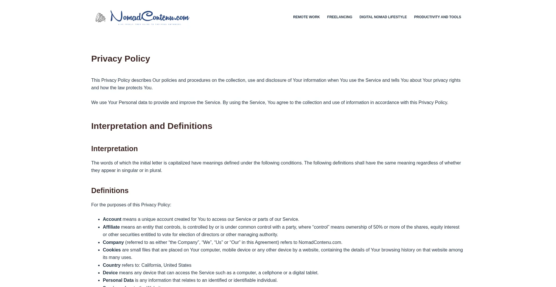 Website screenshot of Xandri.cat