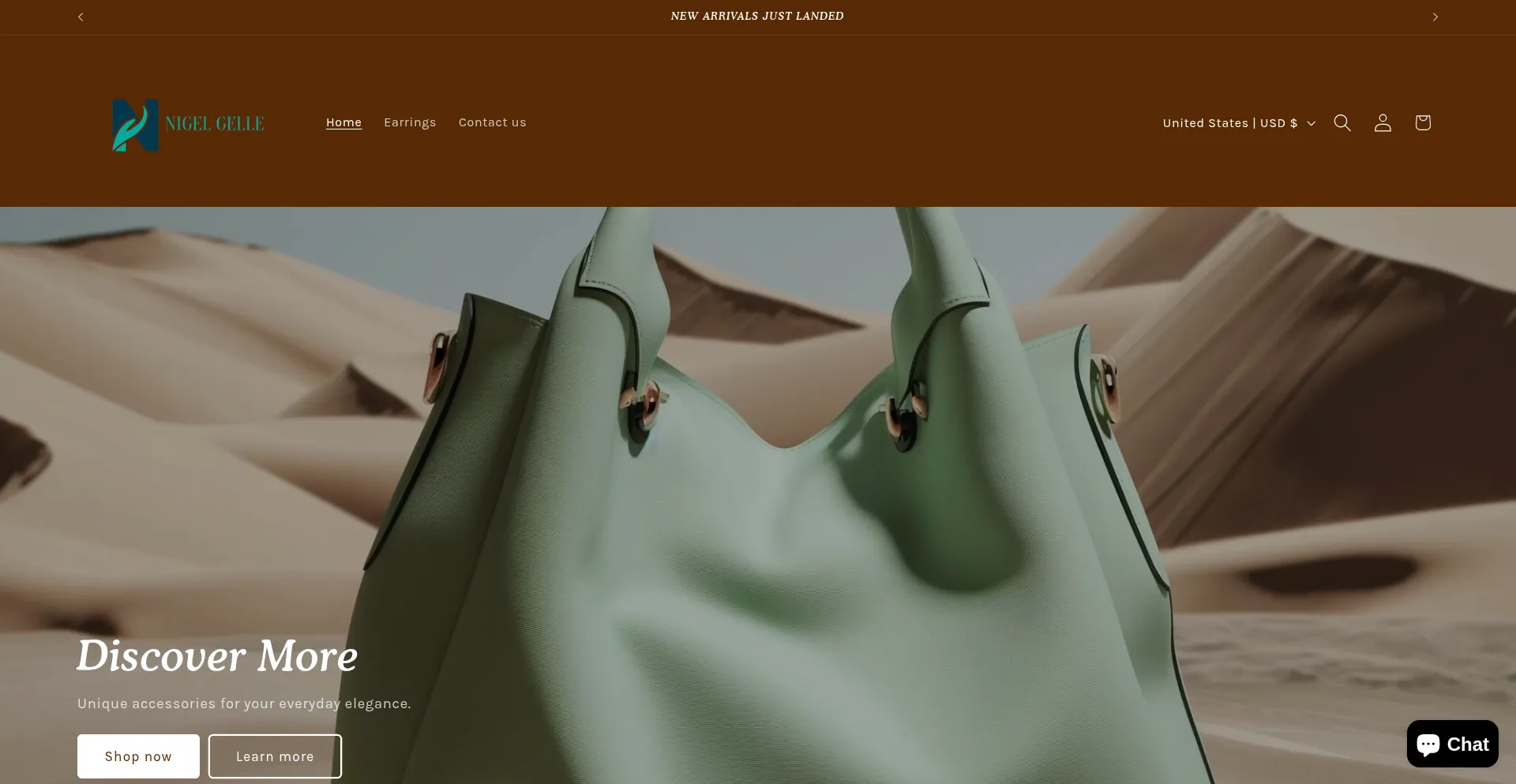 Website screenshot of Xelrae.online