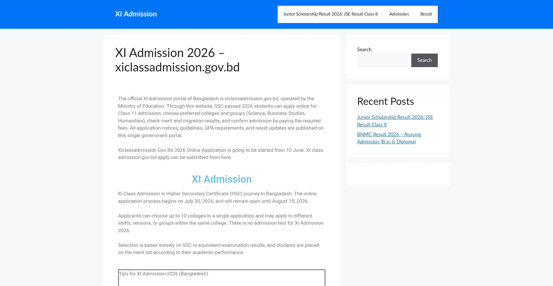 Xiadmissions.com