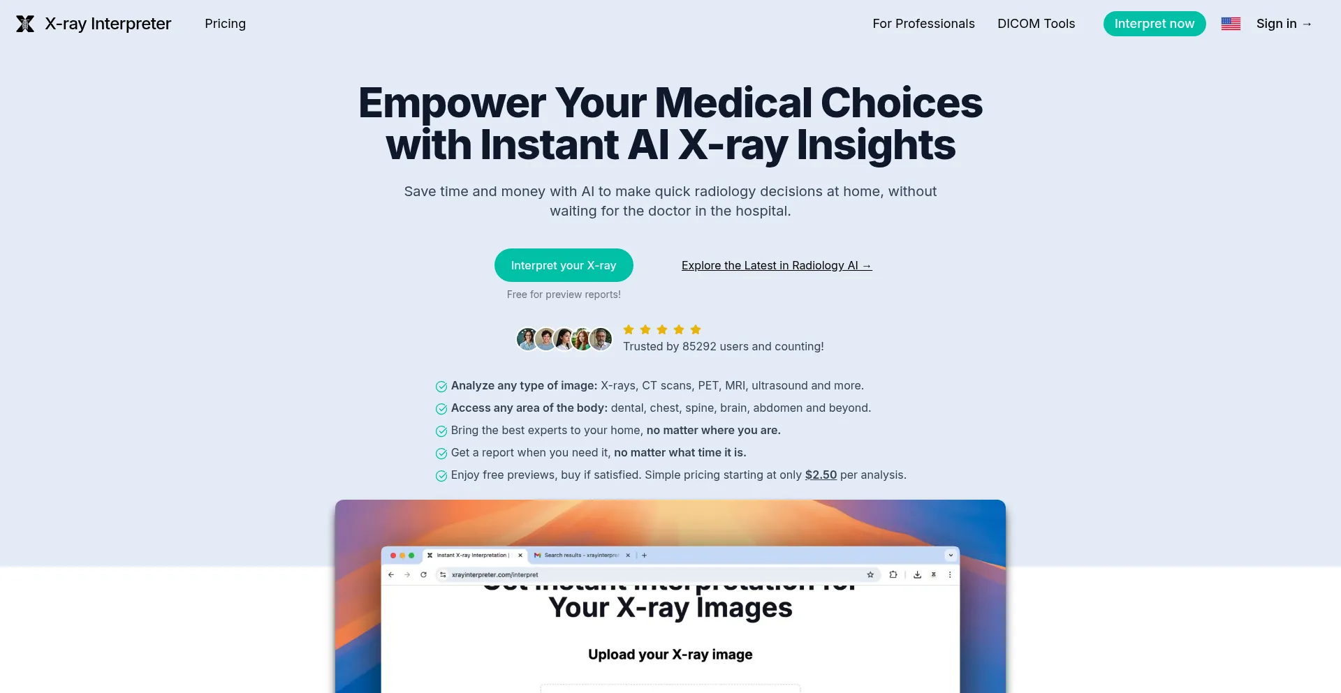 Xrayinterpreter.com est-il Sûr et Fiable ?