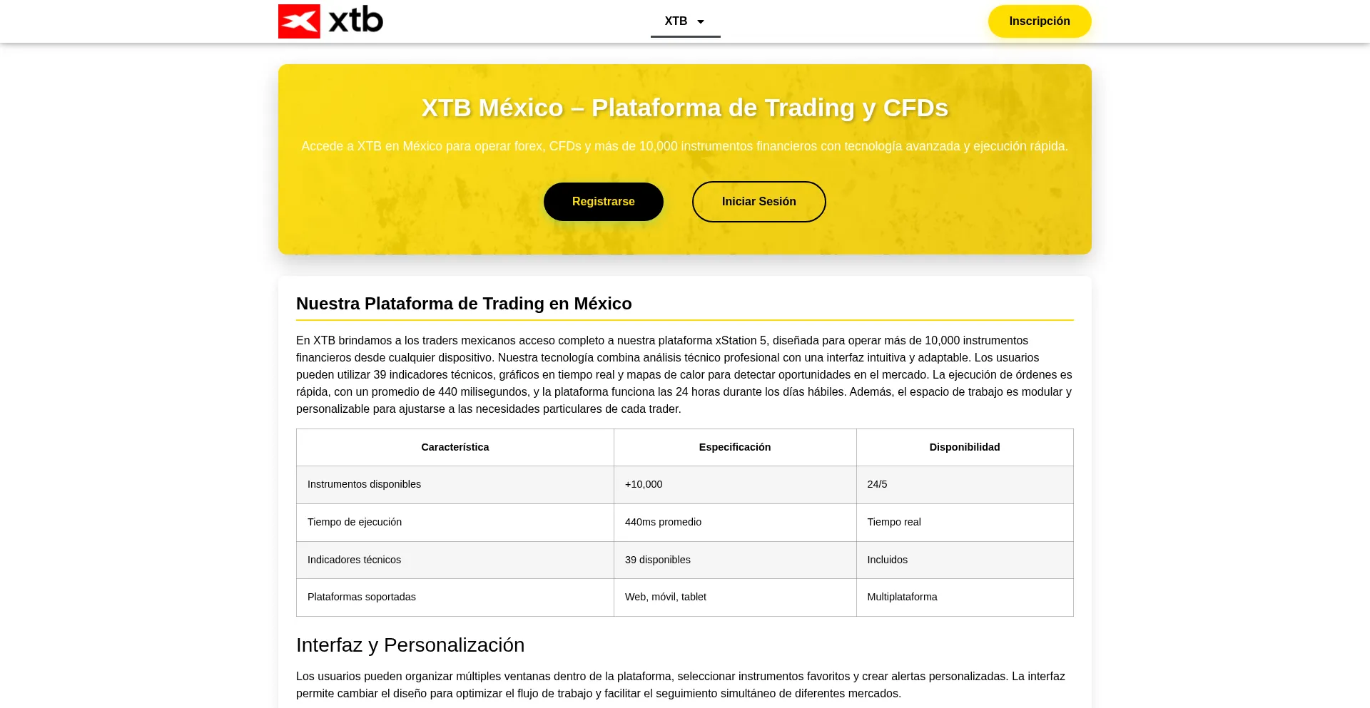 Xtforex-mexico.com