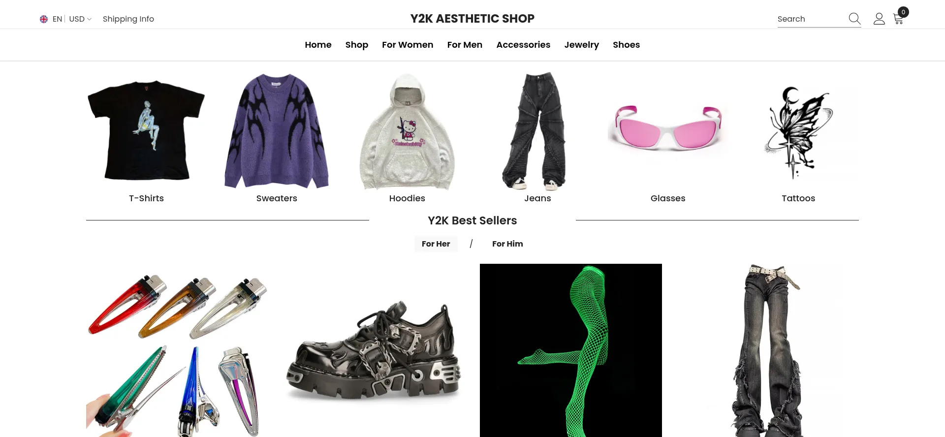 Y2kaesthetic.shop