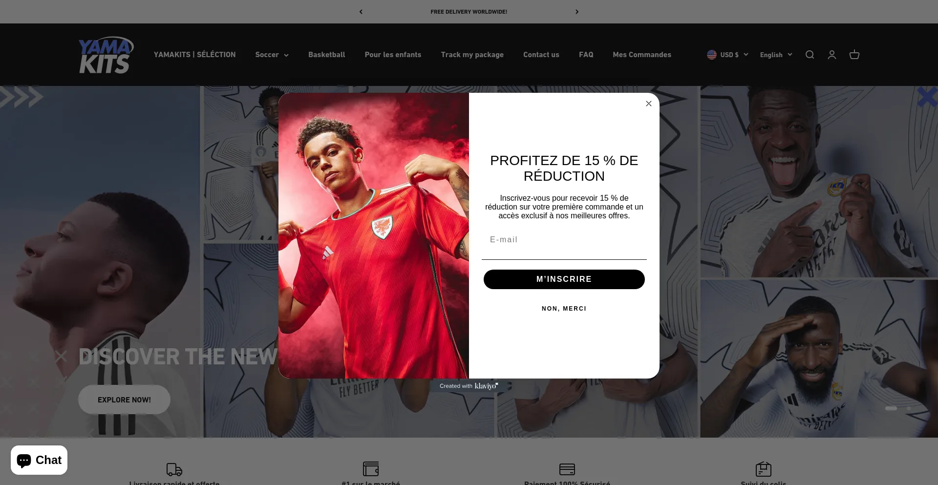 Website screenshot of Yamakits.com