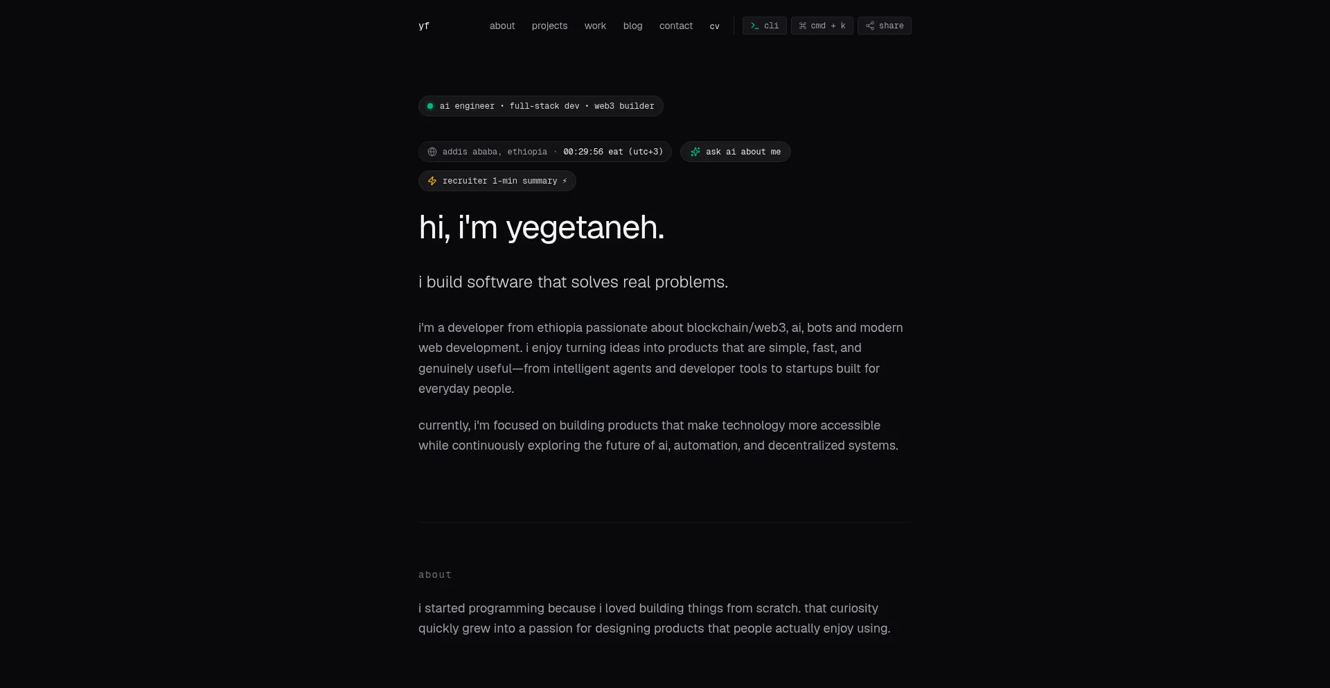 Yegetaneh.tech