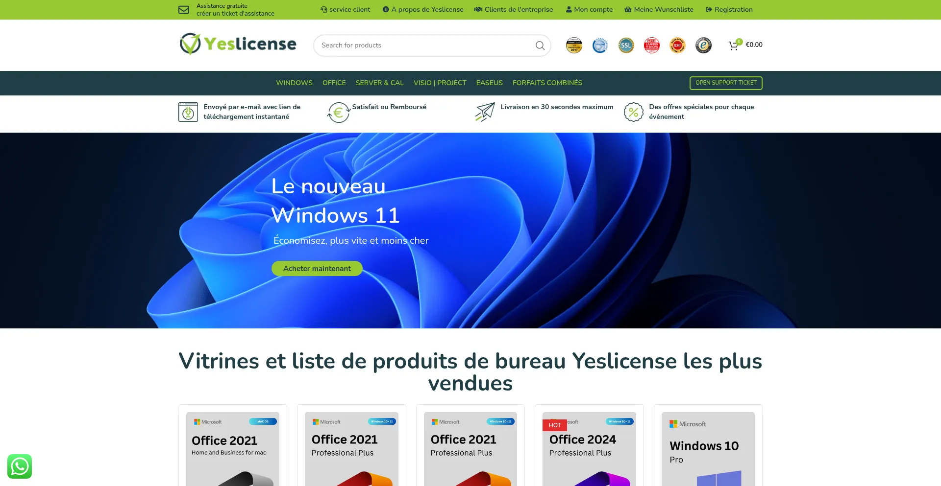Yeslicense.org est-il Sûr et Fiable ?