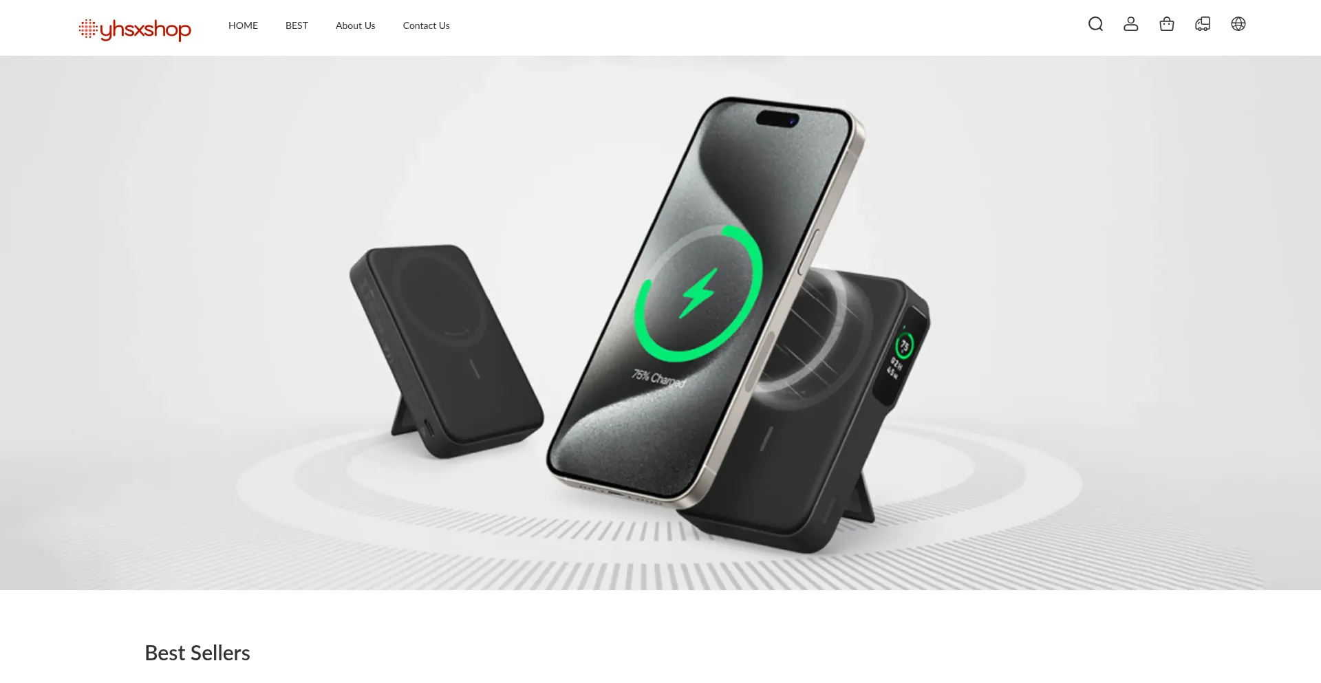 Website screenshot of Yhsxshop.com