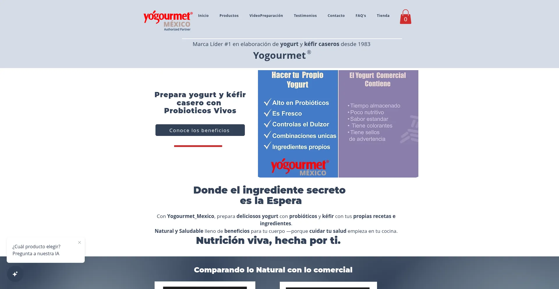 Yogourmet.com.mx