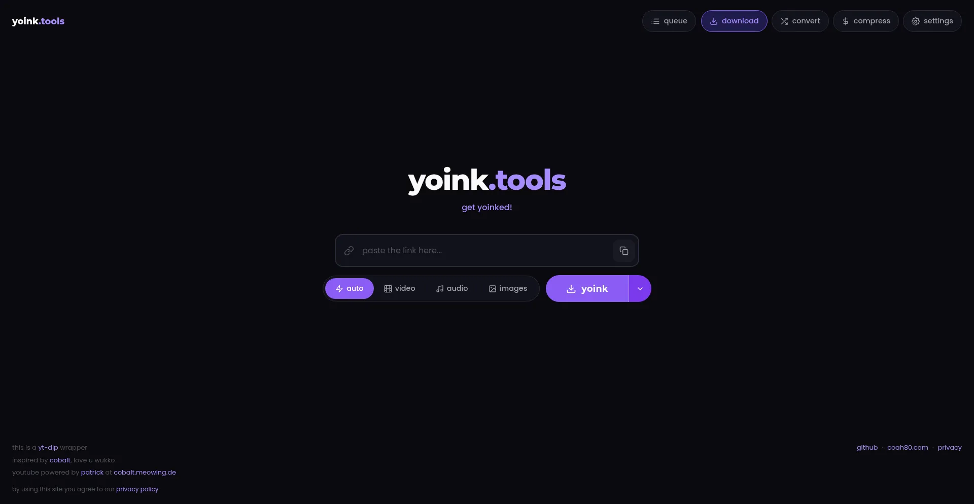 Yoink.tools